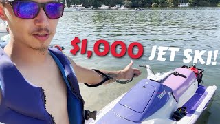 30 YEAR OLD JET SKI FROM FACEBOOK MARKETPLACE!
