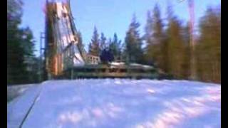Bob in a Skijump