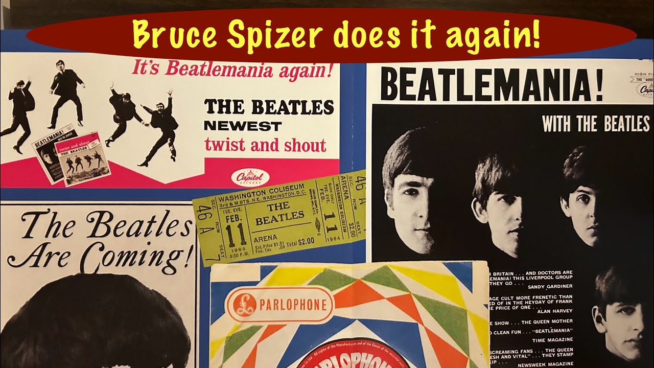 The Beatles “Please Please Me to With The Beatles” Bruce Spizer is a genius!