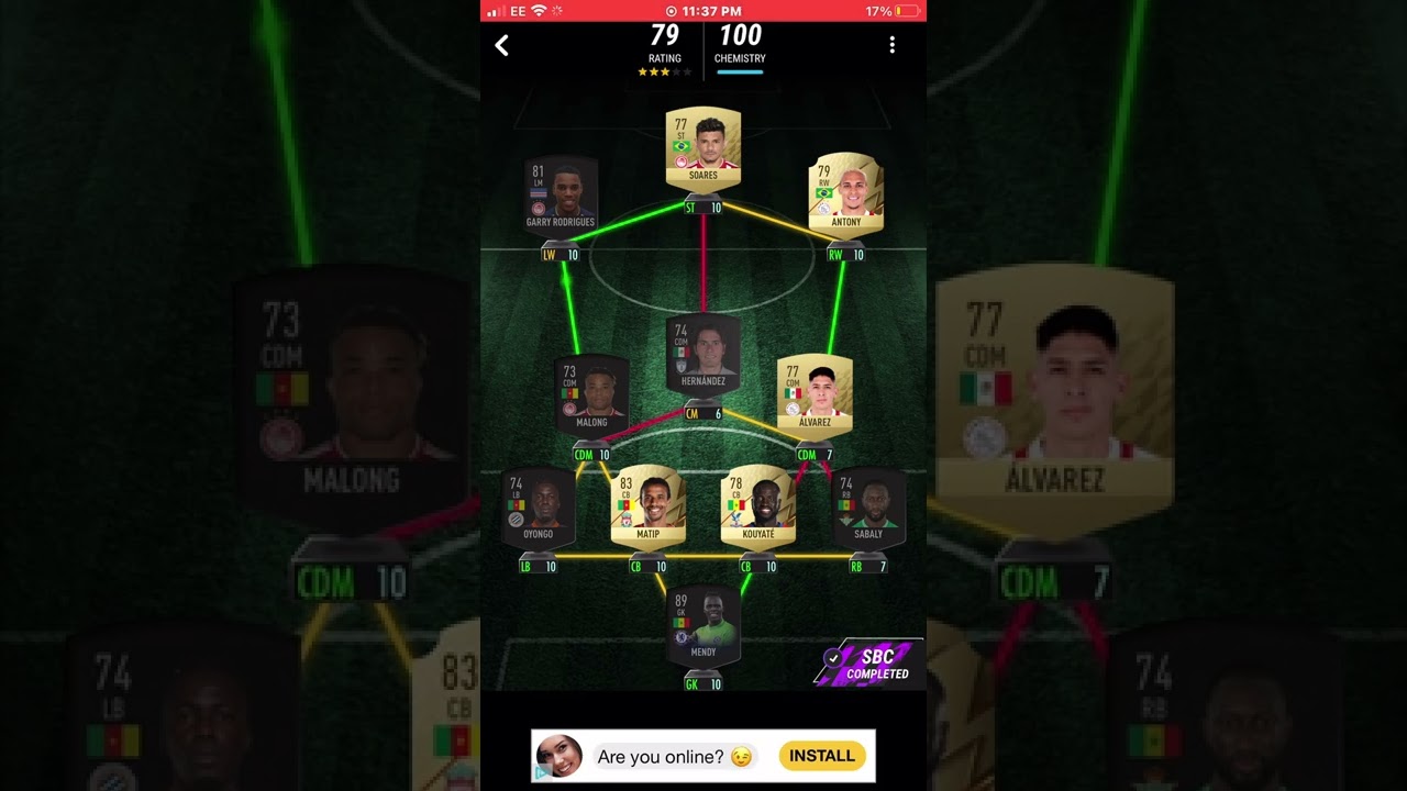 All 17 sbc madfut 22 community toty salah