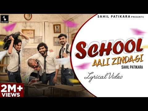 School Aali Zindagi (Lyrical Video): Sahil Yadav | Biila Sonipat Aala | New Haryanvi Songs 2025