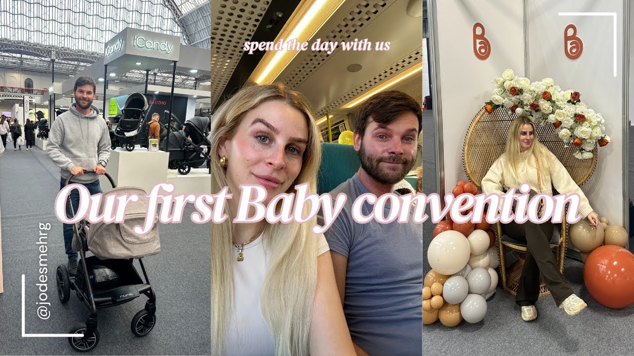 BABY CONVENTION | baby prep + first time Mom + baby shopping + spend the day with us