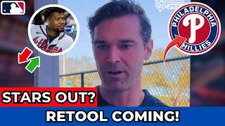 RUMOR TOTAL RETOOL COULD PUT BIG STARS ON THE TRADE MARKET! PHILLIES NEWS