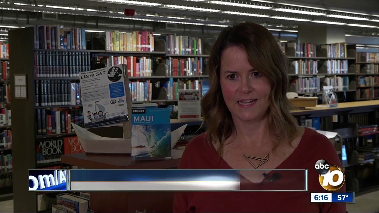 San Diego Library reading challenge underway YouTube