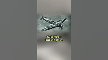 Top 25 best WW2 Aircraft #shorts #ww2history