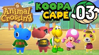 Luke Plays! | Animal Crossing: New Horizons ~ Koopa Cape ~ [#03] - Our First Visitor