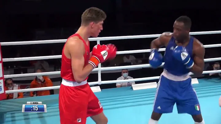 Finals (80kg) KRAUS Gradus (NED) vs  COMMEY Alfred Cromwell (ITA) | EUBC U22 PORE 2022