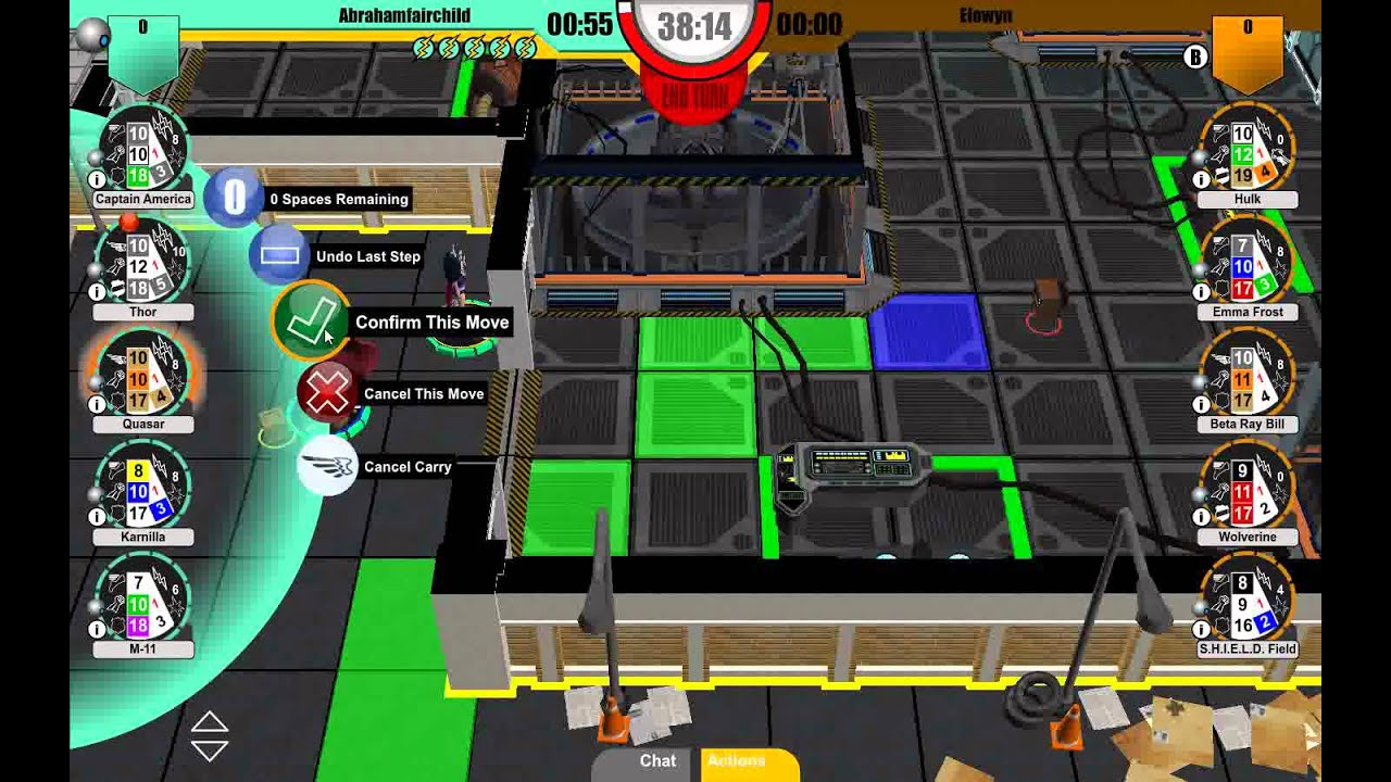 Heroclix Online vs. Elowyn 01.wmv