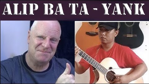 Alip Ba Ta  - Wali - Yank (fingerstyle Guitar cover)- Indonesian Love Song – Bob Reaction 2020