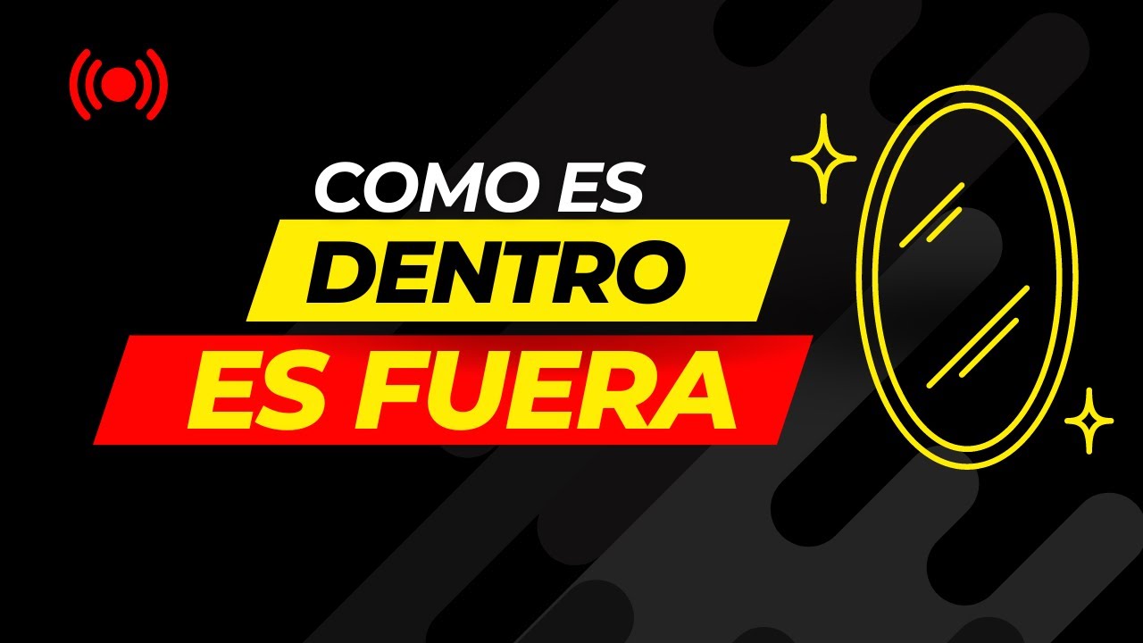 Ley Del Espejo - Lo Que Ves En Los Demas Es Tu Reflejo - Todo Empieza ...
