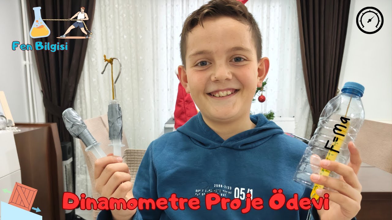 Dinamometre Deneyi Nasıl Yapılır? 5. Sınıf Fen Proje Ödevi 
