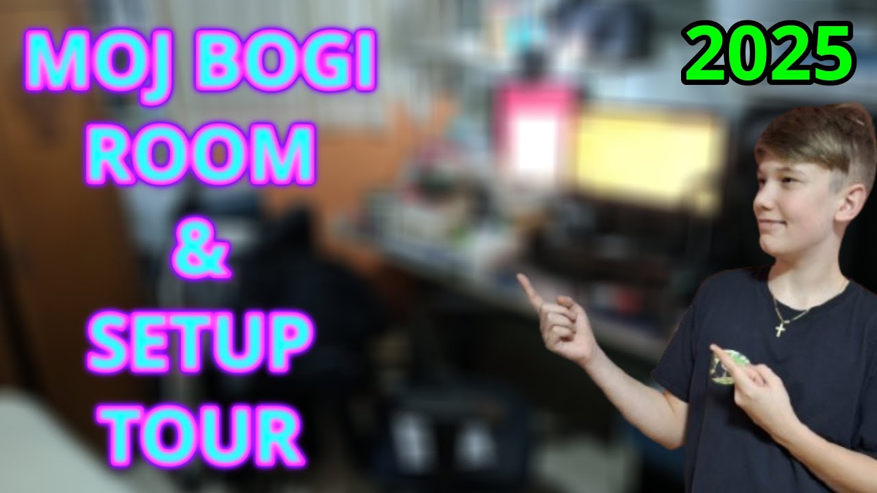 Kako izgleda moja soba in SetUp!! | Room & SetUp tour [SLO]