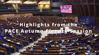 Highlights of the autumn 2025 PACE plenary session