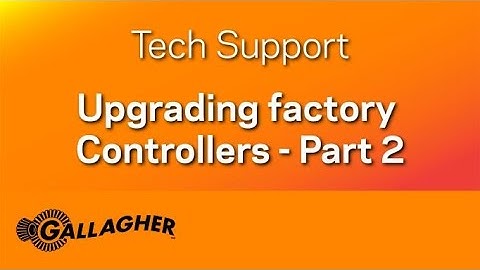 Upgrading Factory Controller - Part 2