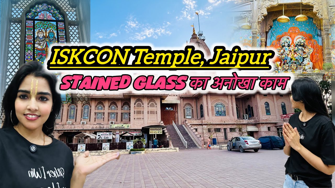 ISKCON Temple jaipur | unique artwork |Krishna Balram mandir I Pinkcity Chhori