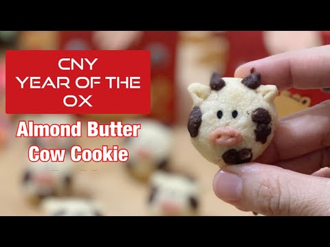 CNY YEAR OF THE OX Almond Butter Chinese New Year Cookies Recipe