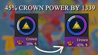 How to increase Crown Power early game (EU5 1.1)