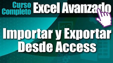 CLASE 6 ✅✅✅Cómo Importar y Exportar desde Access: Curso Completo de EXCEL Avanzado✅✅✅