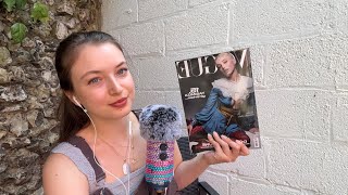 ASMR in Turkish and English Whispering Turkish Vogue Flip Through 🥰