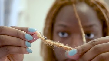 Interlocking Locs With A Safety Pin