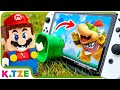 Lego Super Mario Stories: Stop Bowser Jr 😤🎮 Super Mario Odyssey Story