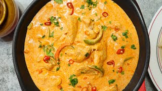 Thai Red Chicken Curry Recipe | How to make Chicken Thai Curry