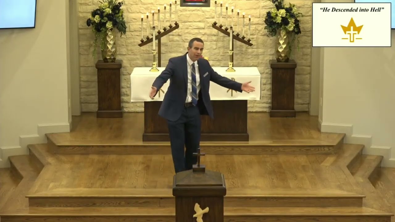 1 Peter 3:17-22 - “He Descended into Hell” - April 12, 2026