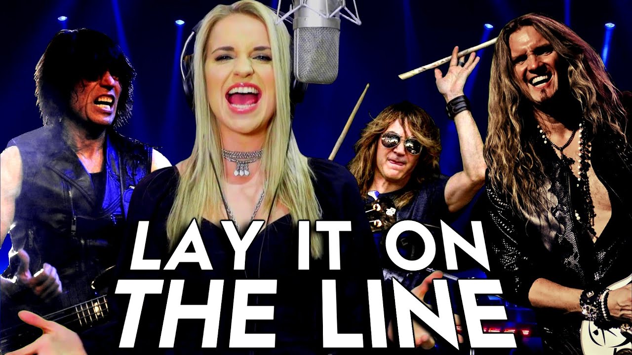 Triumph   Lay It On The Line   ft Gabriela Gunkov   Joel Hoekstra   Rudy Sarzo   Ken Mary