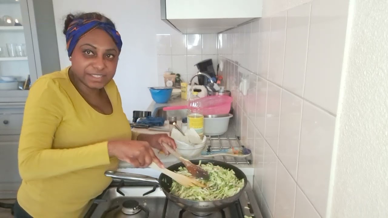Javaanse loempia gevuld met tahoe ( tofu) ipv vlees.