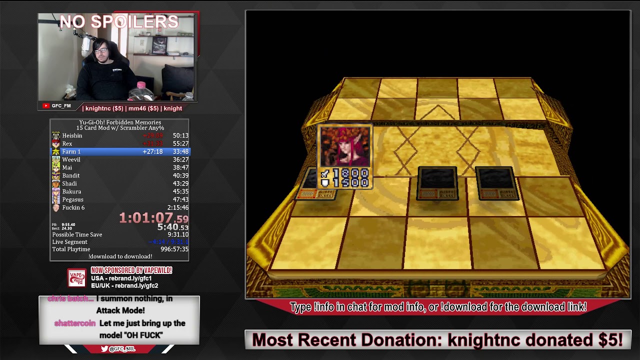 Yu Gi Oh Forbidden Memories Glitched Fusions Highlight Youtube