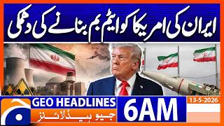 Celebrity Uranium enrichment will reach 90% if there is a new attack| 6 AM Headlines Geo News (13 May 2026) Net Worth