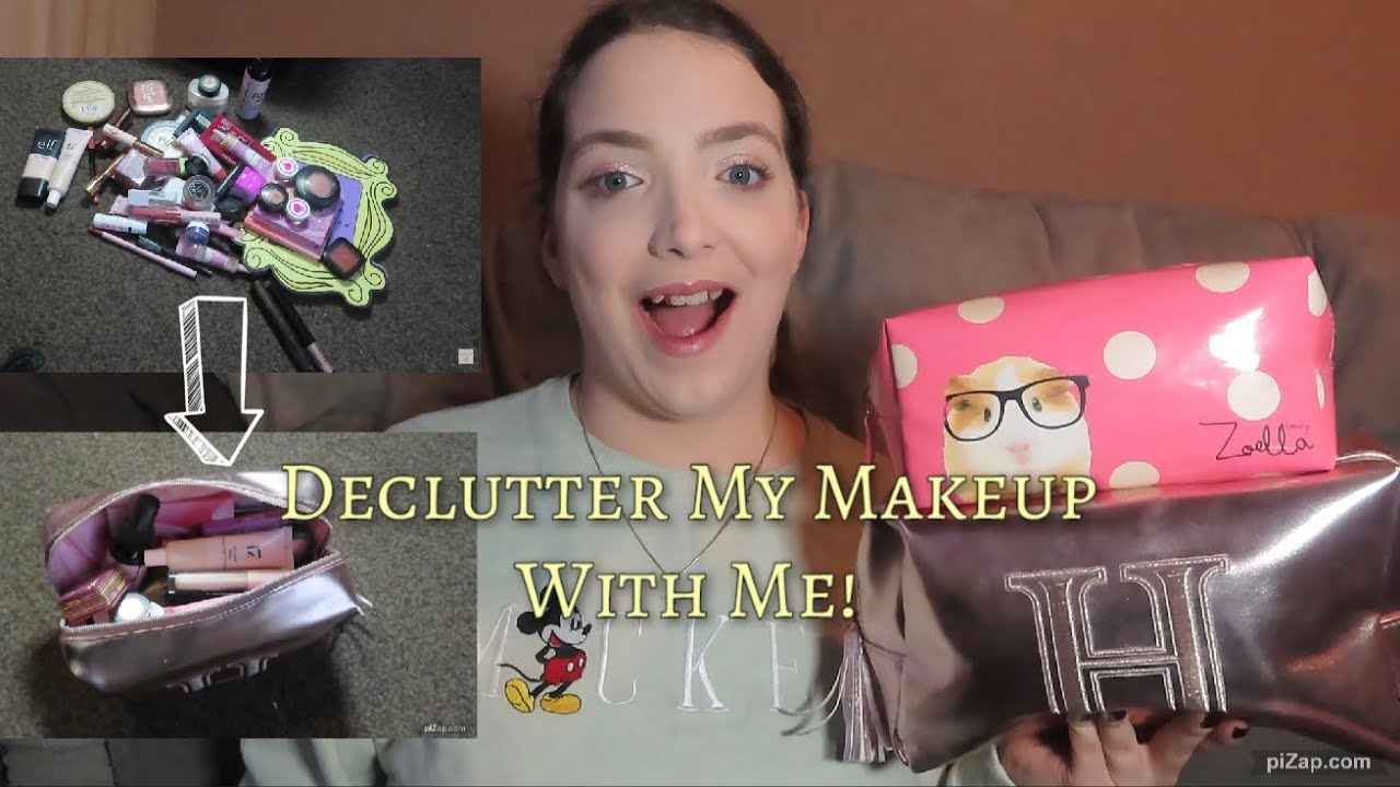 Declutter And Reorganise My Makeup With Me! | 2024
