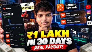 How I Made ₹1 Lakh in 30 Days From Clipping (Step-by-Step Guide)