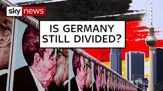 Is Germany still divided between east and west?