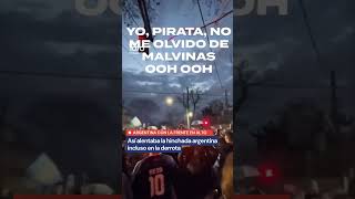 AUNQUE GANES O PIERDAS: El cántico patriota de Argentina tras perder con España