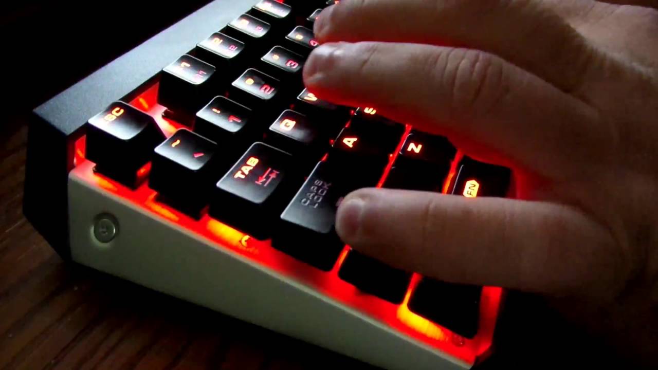 How loud is the Cougar Mechanical Gaming Keyboard (AttackX3-4IS)