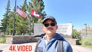Waterton National Park Canada and USA Boarder to Montana #tourist #attraction