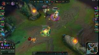 League of Legends -  Insane bard ult bug creates ultimate play