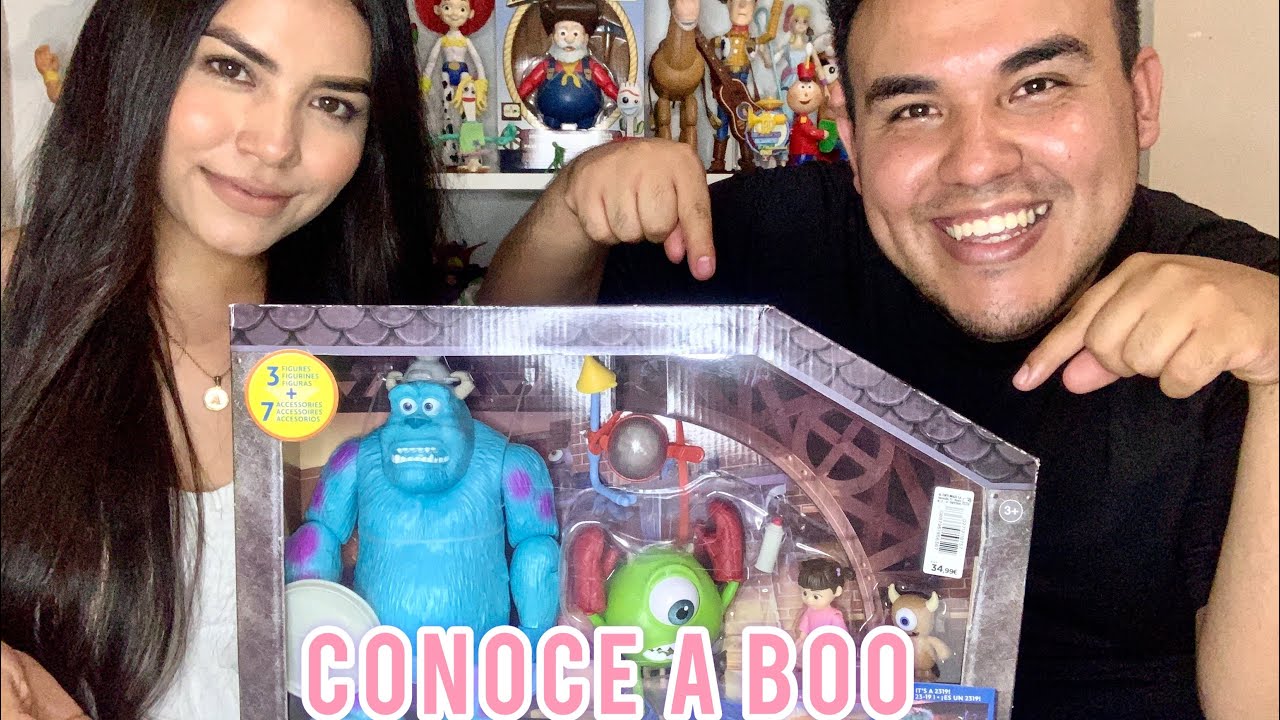 Set conoce a Boo | Getting to Know Boo | Monsters Inc | Mattel | Pixar ...