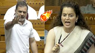 War Of Words On Rahul Gandhi Vs Kangana Ranaut In Parliament Bjp Vs Congress Party News Buzz