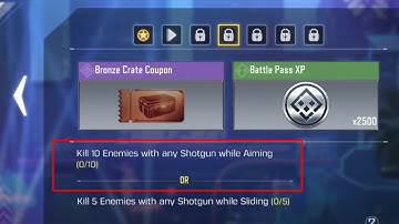 Kill 10 enemies with any shotgun while aiming cod mobile