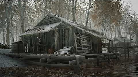 Unreal  Engine 4 - Forest Cabin Bundle - Winter
