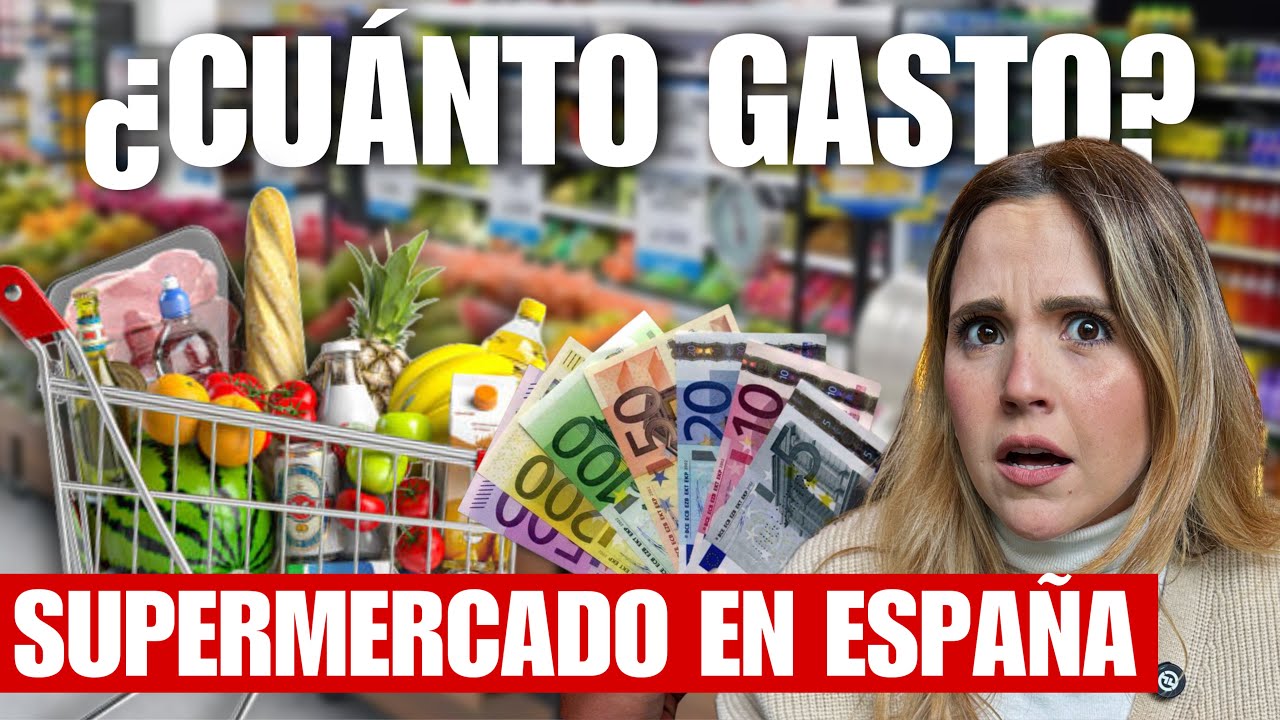 HACER LA COMPRA EN ESPAÑA 2025🇪🇸🥵 ¿Cuánto cuesta sobrevivir en Madrid?🛒