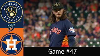 Astros VS Brewers Condensed Game 5/19/24
