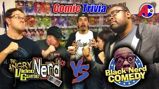 AVGN vs Black Nerd Comic Trivia - Awesome Comics