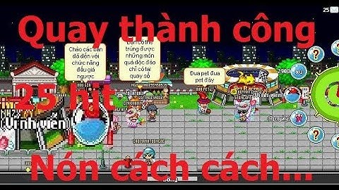 [ Quay số Avatar ] Quay thành công nón cách cách game Avatar 2D cùng tomato87