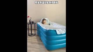 Adult Bathtub Foldable Shower Room Large Portable Folding Bathtub Children Plastic Baignoire