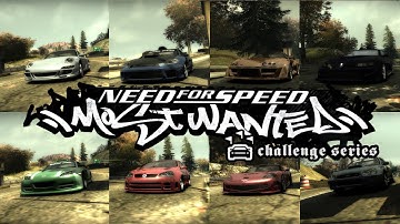 All Challenge Series Tollbooth in Manual Transmission| Part-1 (1-8 TimeTrial Event) NFS Most Wanted
