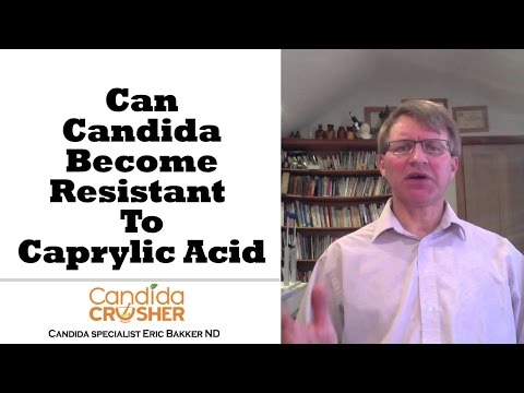 Candida कॅप्रिलिक ऍसिडला प्रतिरोधक बनू शकते?