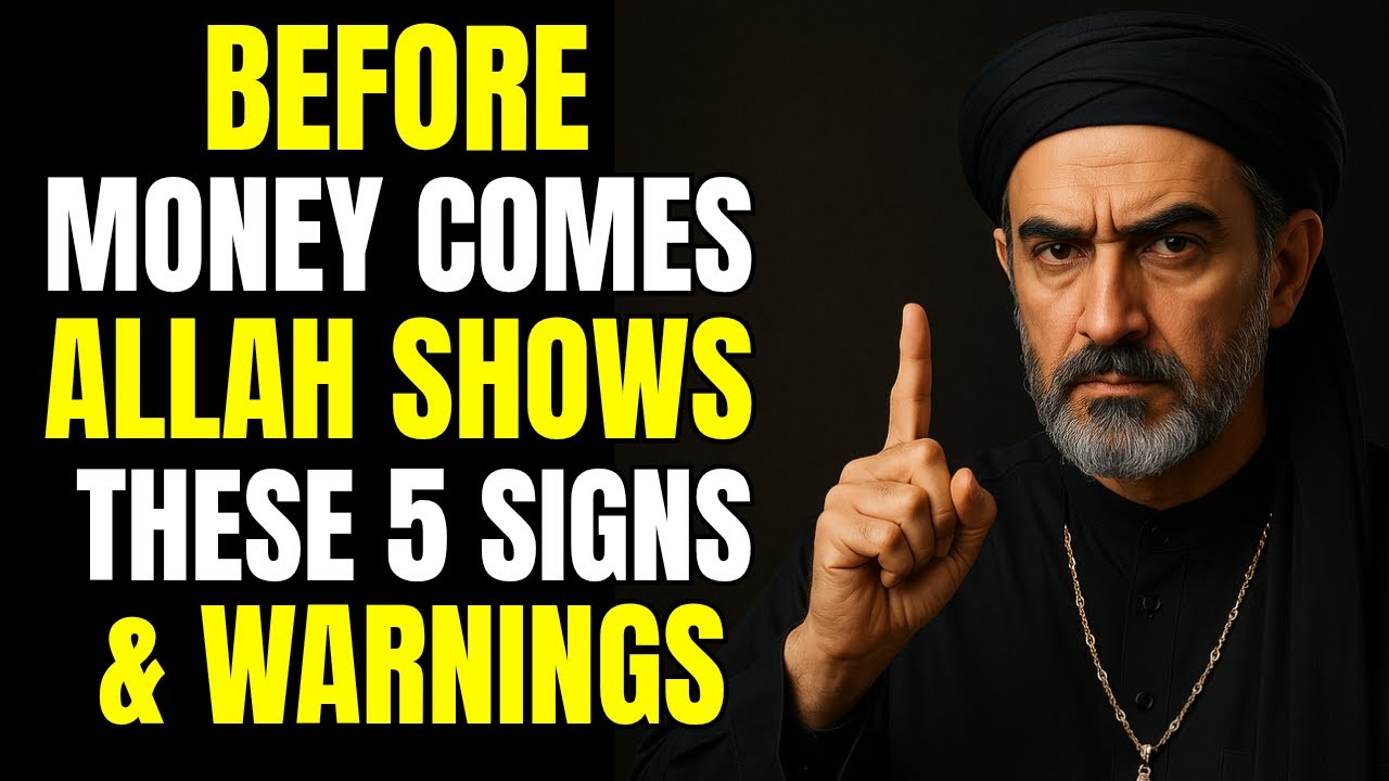 Before MONEY Enters Your Life – ALLAH Shows You These 5 Powerful WARNINGS AND SIGNS